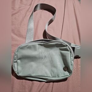 Lulu Gray Belt Bag Used Great Condition